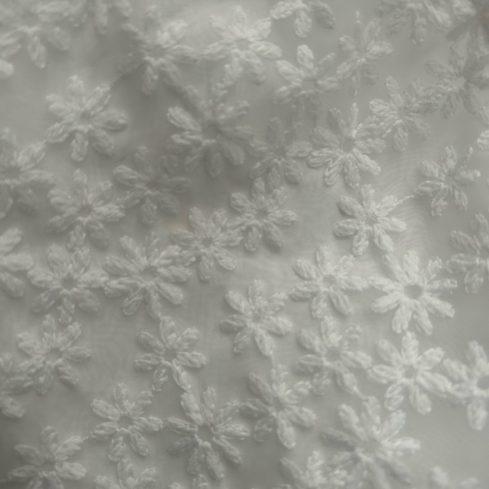 Heatherly Tamar Embroidery White Floral Cami Top Size Small - Picture 3 of 6